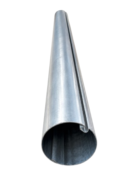 Perfil tubular de acero estructural guías laterales cierre de terraza
